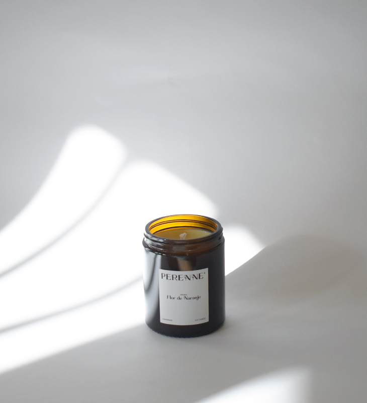 Flor de Naranjo, vela artesanal de soja