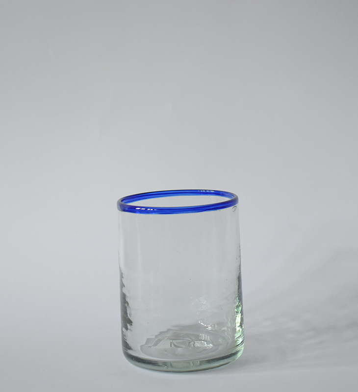 Vaso alo azul