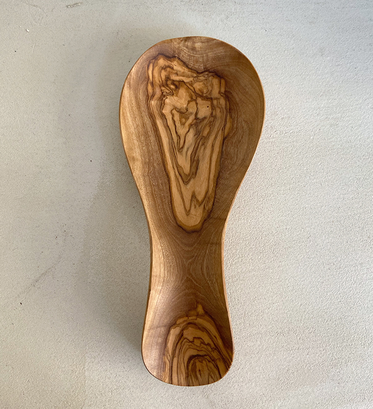 Reposa cucharas madera de olivo